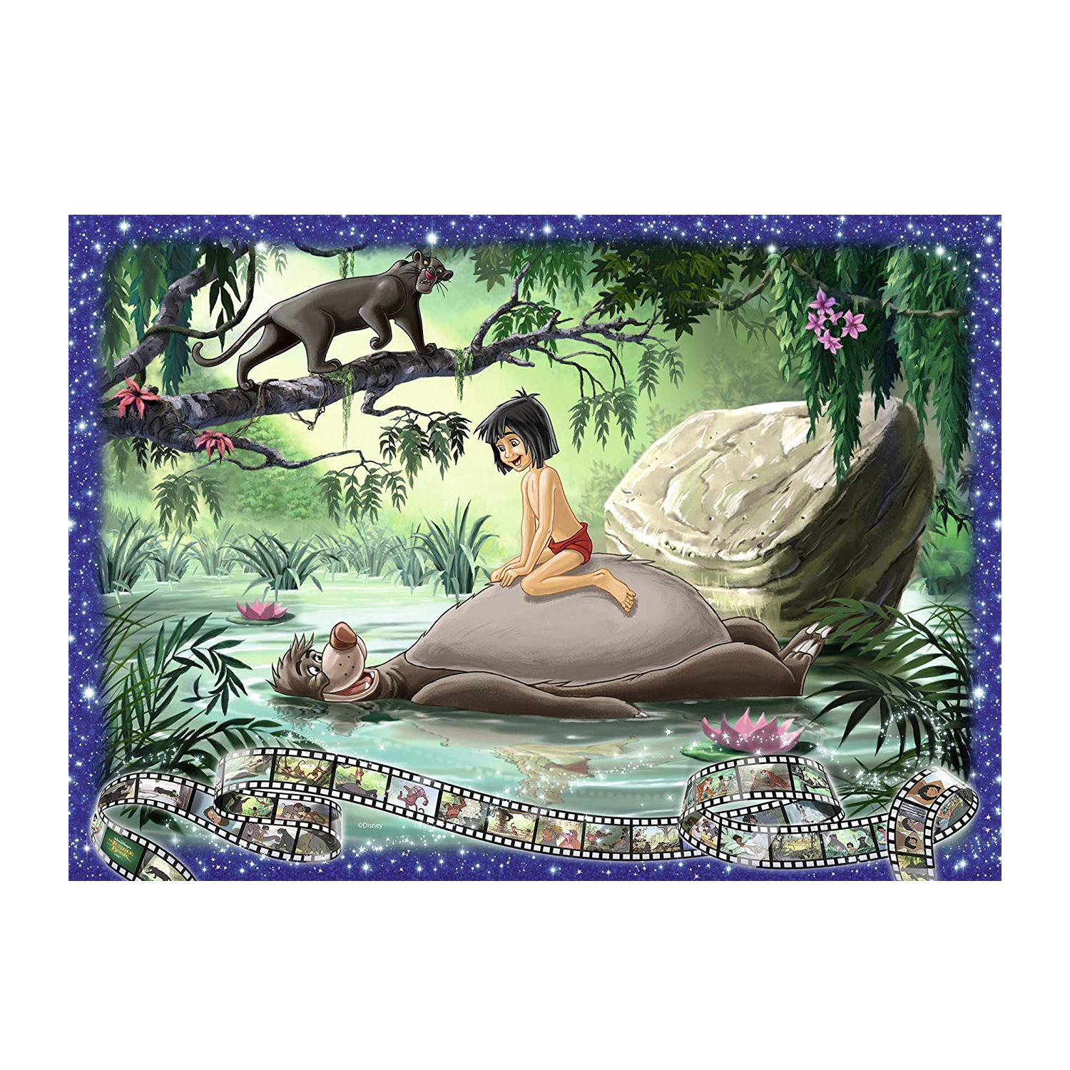 Ravensburger Jigsaw Puzzle : Disney Moments 1967 Jungle Book 1000pc
